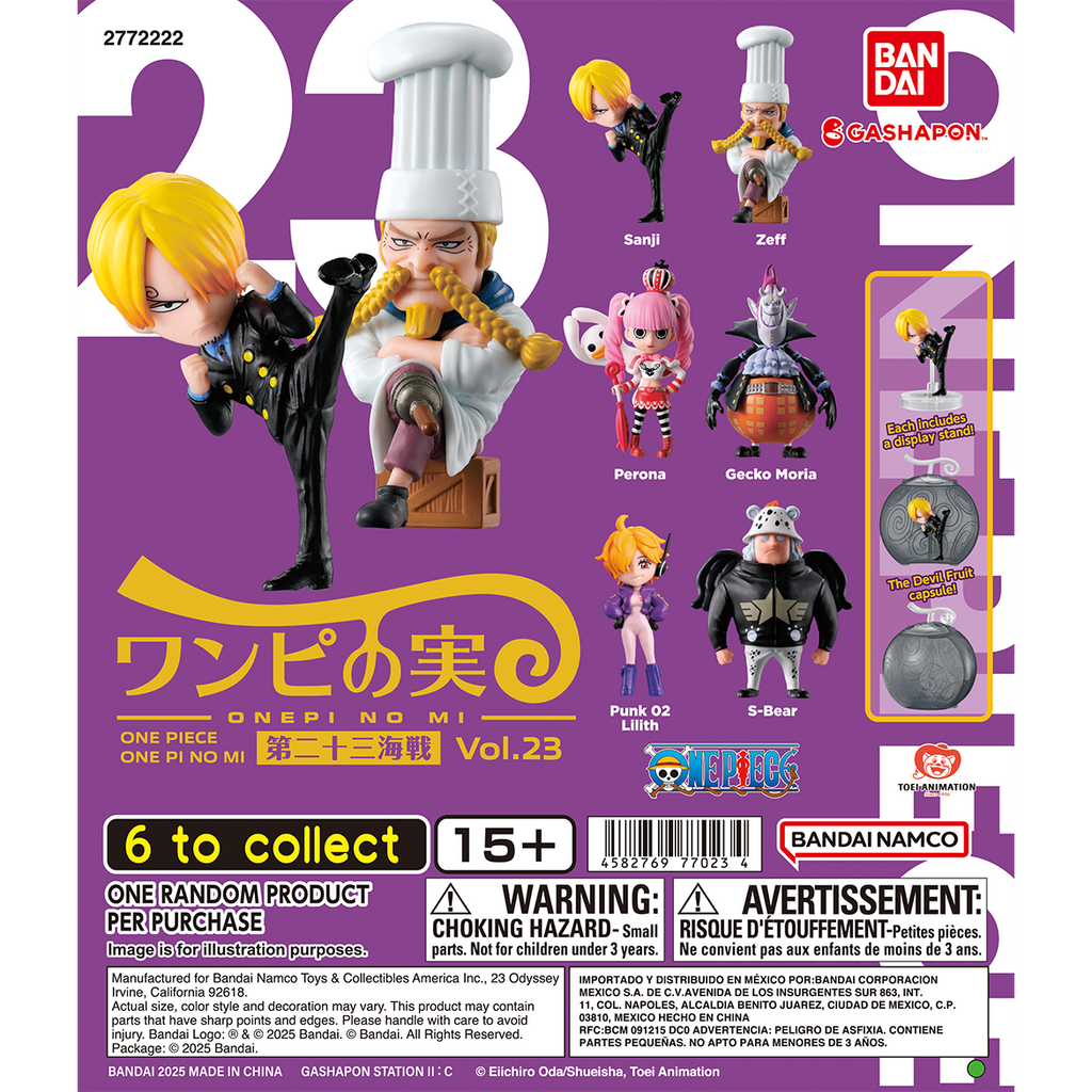 Onepi no Mi Vol. 23 - One Piece Gashapon Figura